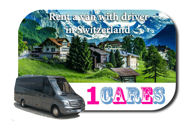 Rent a van with driver in Switzerland
