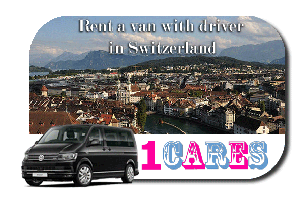 Rent a van with driver in Switzerland