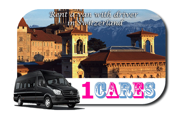 Hire a van with driver in Switzerland