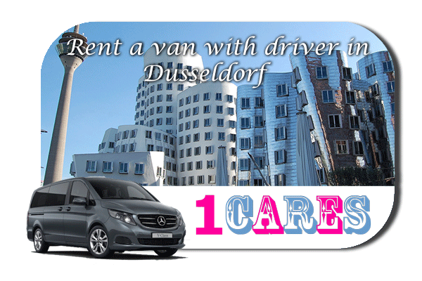 Hire a van with driver in Düsseldorf
