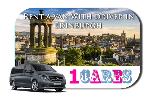 Hire a van with driver in Edinburgh