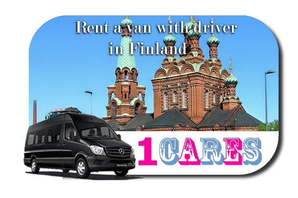 Rent a van with driver in Finland