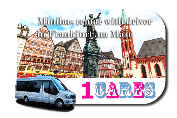 Hire a minibus with driver in Frankfurt