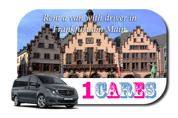 Hire a van with driver in Frankfurt