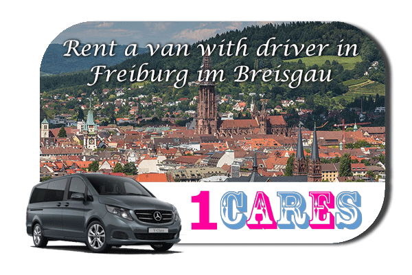 Rent a van with driver in Freiburg im Breisgau