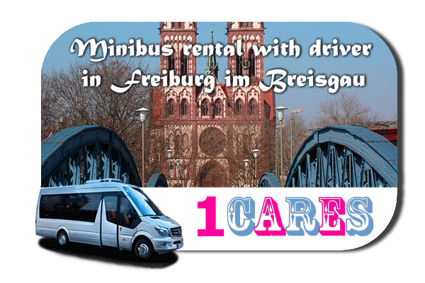 Hire a van with driver in Freiburg im Breisgau