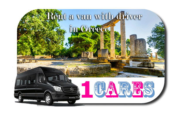 Rent a van with driver in Greece