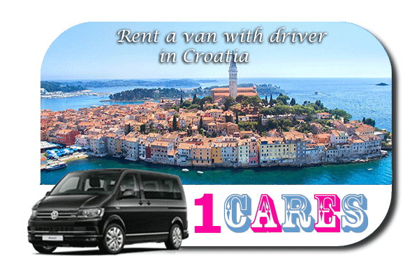 Hire a van with driver in Croatia