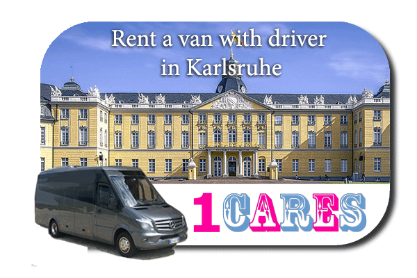 Rent a van with driver in Karlsruhe