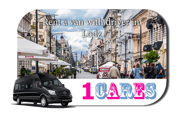 Rent a van with driver in Lodz