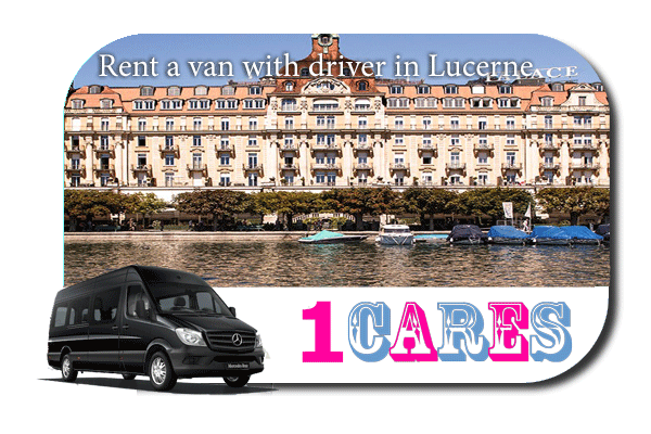 Rent a van with driver in Lucerne