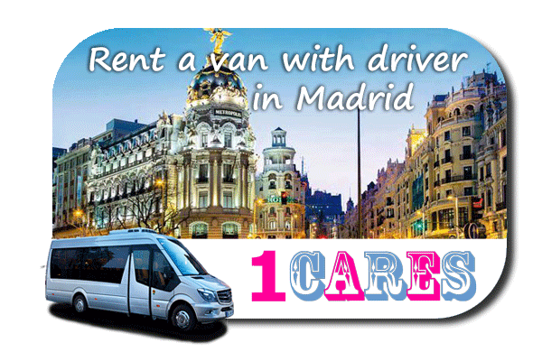 Hire a minibus with driver in Madrid