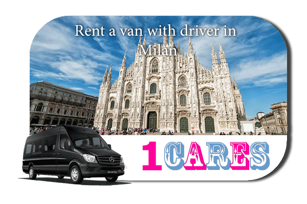 Rent a van with driver in Milan