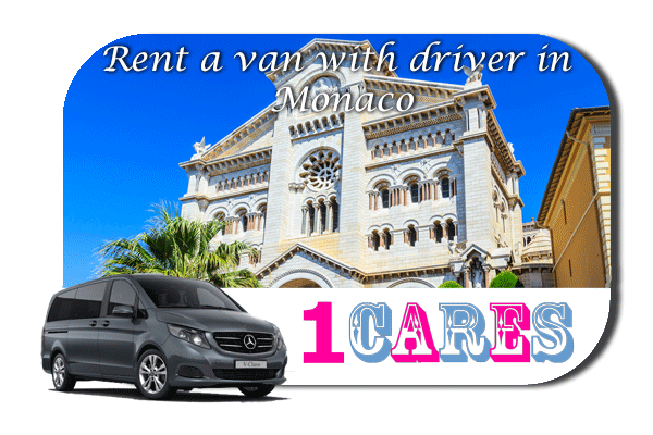 Hire a van with driver in Monaco