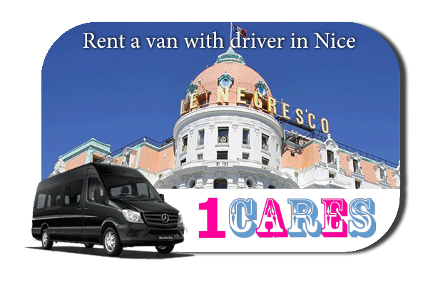 Rent a van with driver in Nice
