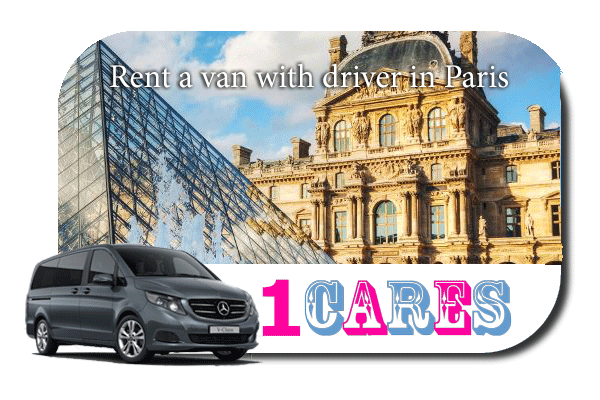 Hire a van with driver in Paris