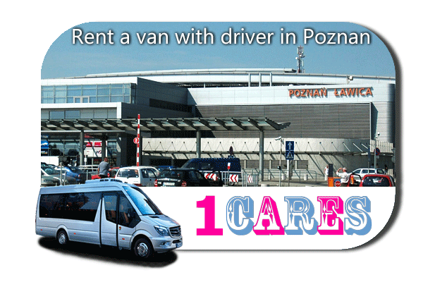 Rent a van with driver in Poznan