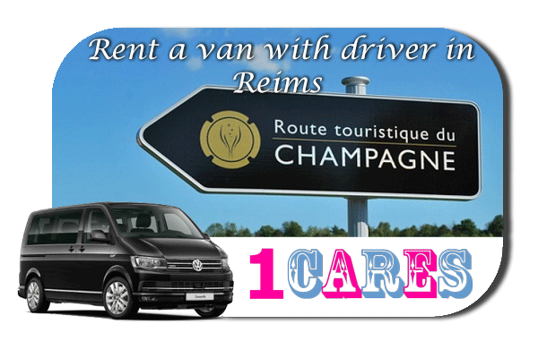 Rent a van with driver in Reims