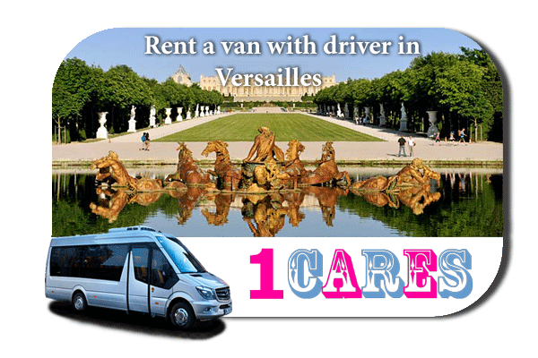 Rent a van with driver in Versailles