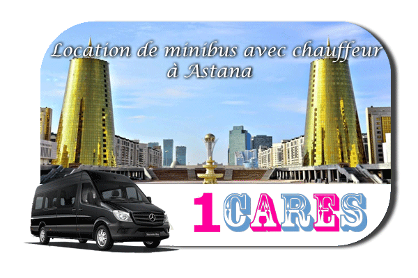 Location de minibus avec chauffeur  à Astana