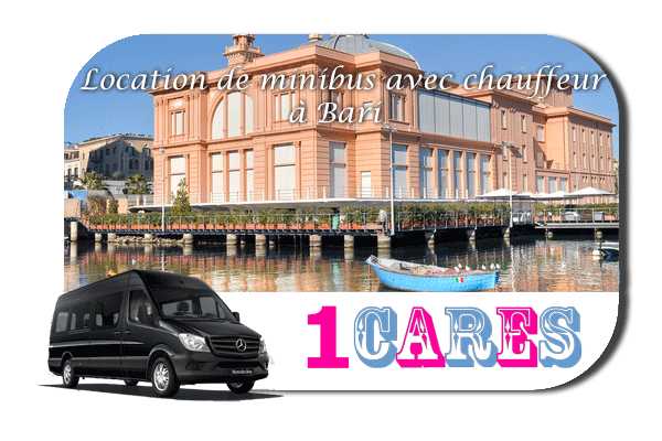 Location de minibus avec chauffeur  à Bari