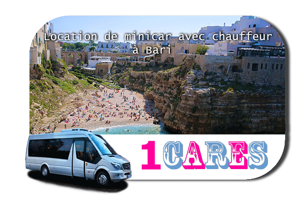 Louer un minibus avec chauffeur à Bari