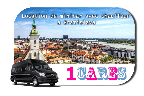 Location de minibus avec chauffeur  à Bratislava