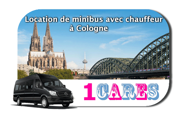 Location de minibus avec chauffeur  à Cologne