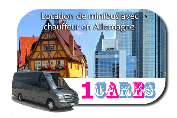 Location de minibus avec chauffeur  en Allemagne