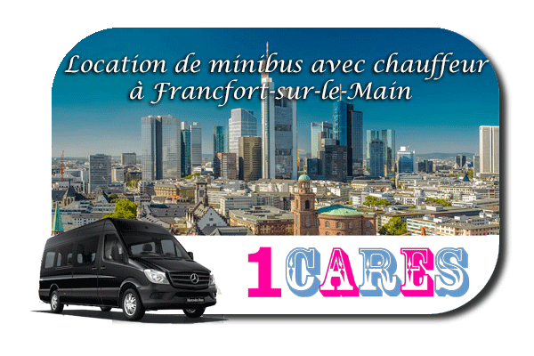 Location de minibus avec chauffeur  à Francfort