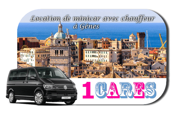 Louer un minibus avec chauffeur à Gênes
