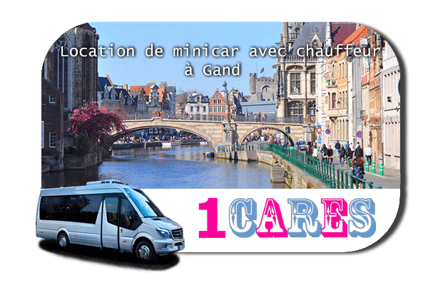 Louer un minibus avec chauffeur à Gand