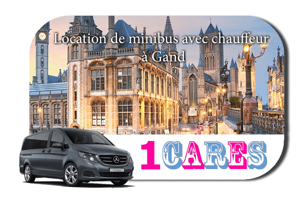 Location de minibus avec chauffeur à Gand