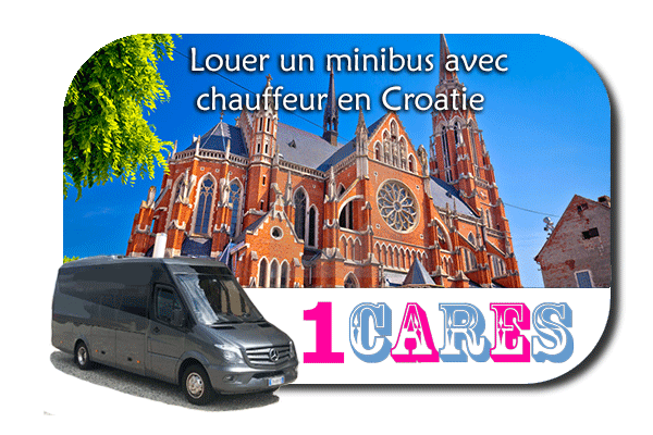 Location de minibus avec chauffeur  en Croatie