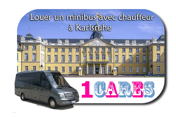 Location de minibus avec chauffeur  à Karlsruhe