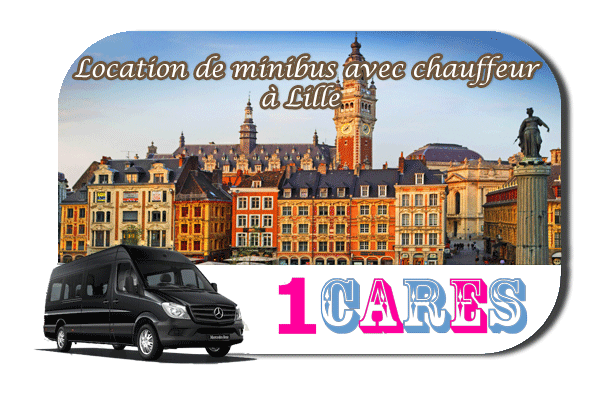 Location de minibus avec chauffeur  à Lille