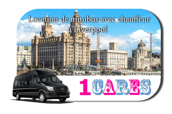 Location de minibus avec chauffeur  à Liverpool