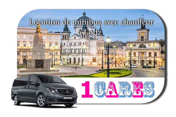 Location de minibus avec chauffeur à Lodz