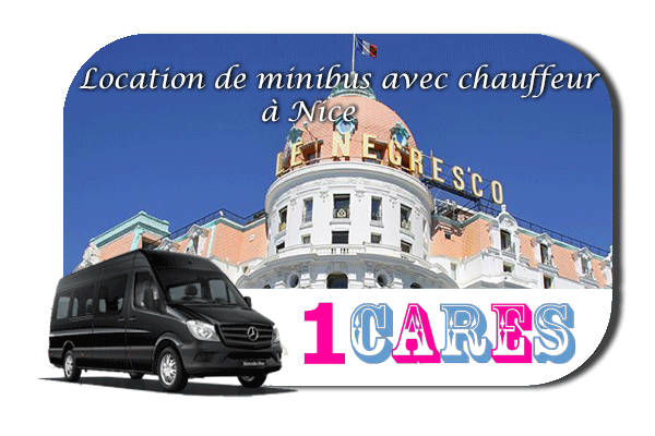 Location de minibus avec chauffeur  à Nice