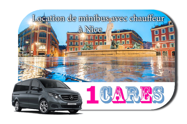 Location de minibus avec chauffeur à Nice