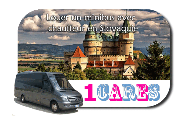 Location de minibus avec chauffeur  en Slovaquie