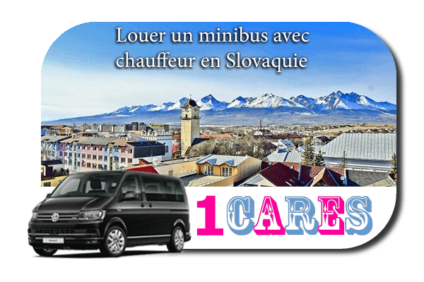 Location de minibus avec chauffeur en Slovaquie