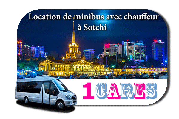 Location de minibus avec chauffeur à Sotchi
