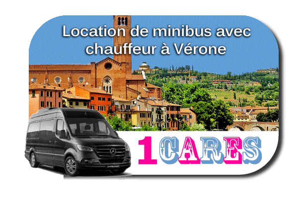 Location de minibus avec chauffeur  à Vérone