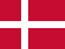 The flag of Denmark