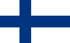 Le drapeau de la Finlande