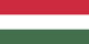 Le drapeau de l'Hongrie