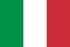 Le drapeau de l'Italie