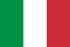 The flag of Italy