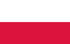 Le drapeau de le Pologne